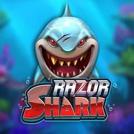 Razor Shark logo by Push Gaming at Tuohi Casino